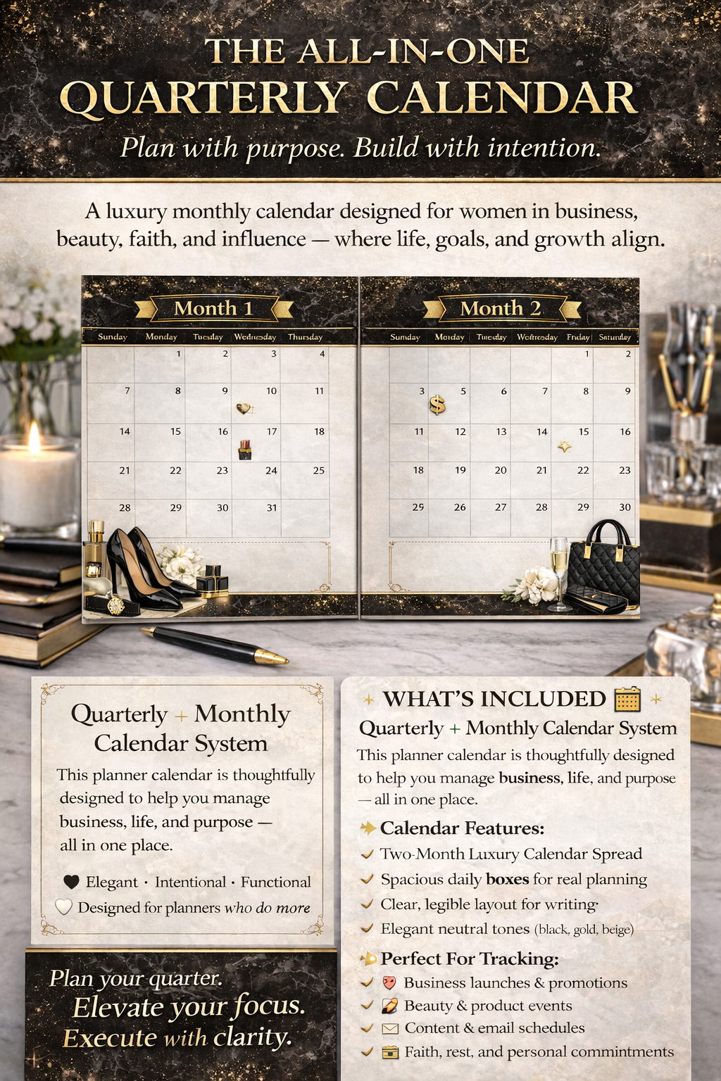 Balance Life and Business  (My planner)